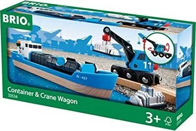 BRIO 33534 Containerskib