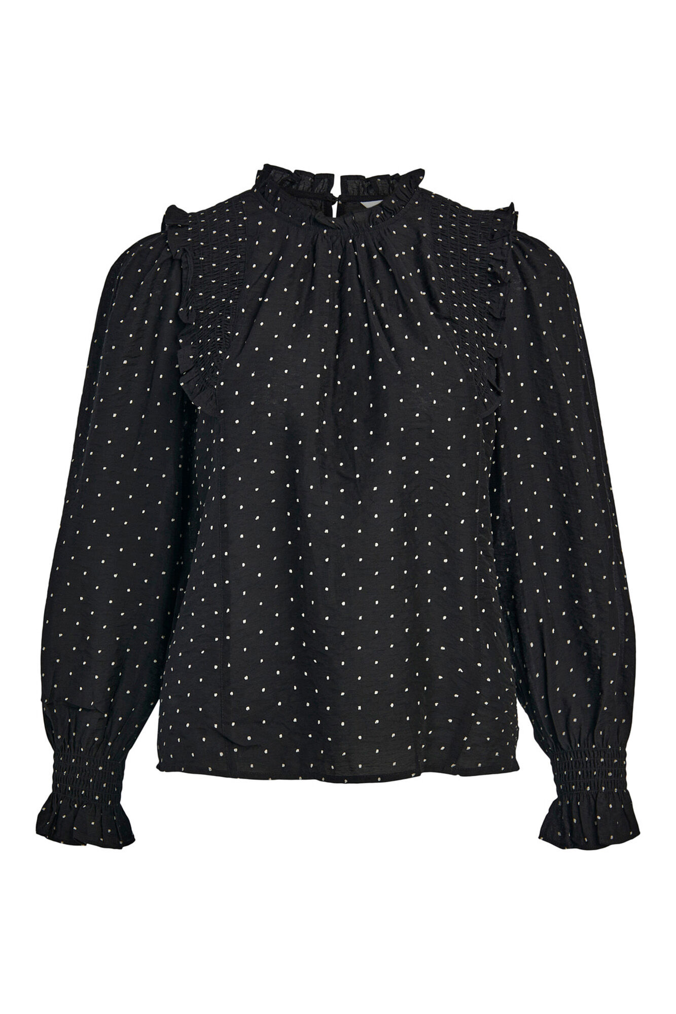 Blusa curta - Preta