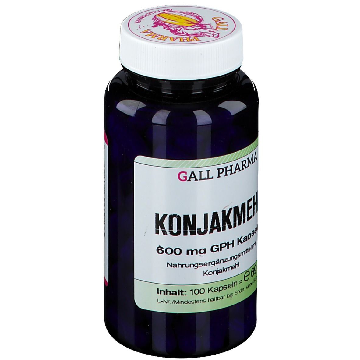 Hecht Konjakmehl 600 mg