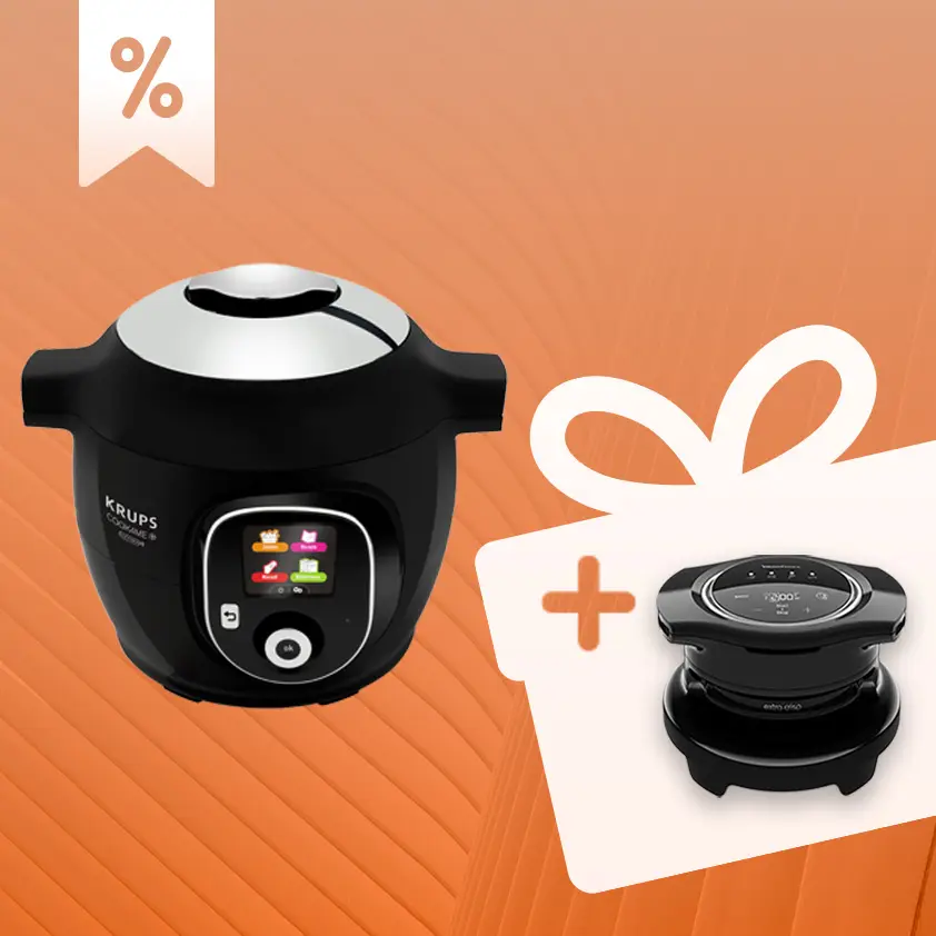 Set: Cook4Me+ connect und Extra Crisp-Deckel