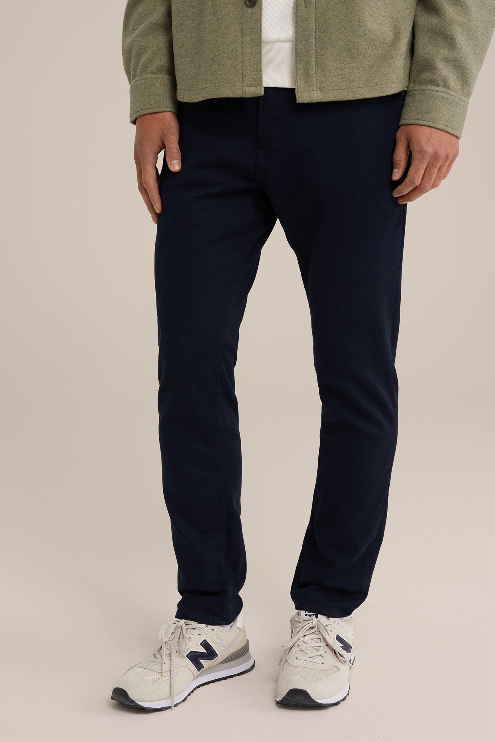 slim fit jeans van jog denim Blue Ridge Donkerblauw