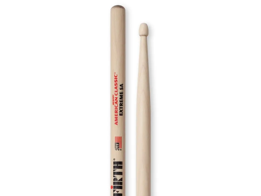 Vic Firth Extreme 5A, Trommestikker, Træ, Træ, Træ, 5A, 1,41 cm