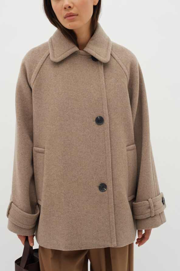 InWear ThoraIW Minona Coat Sandy grey melange