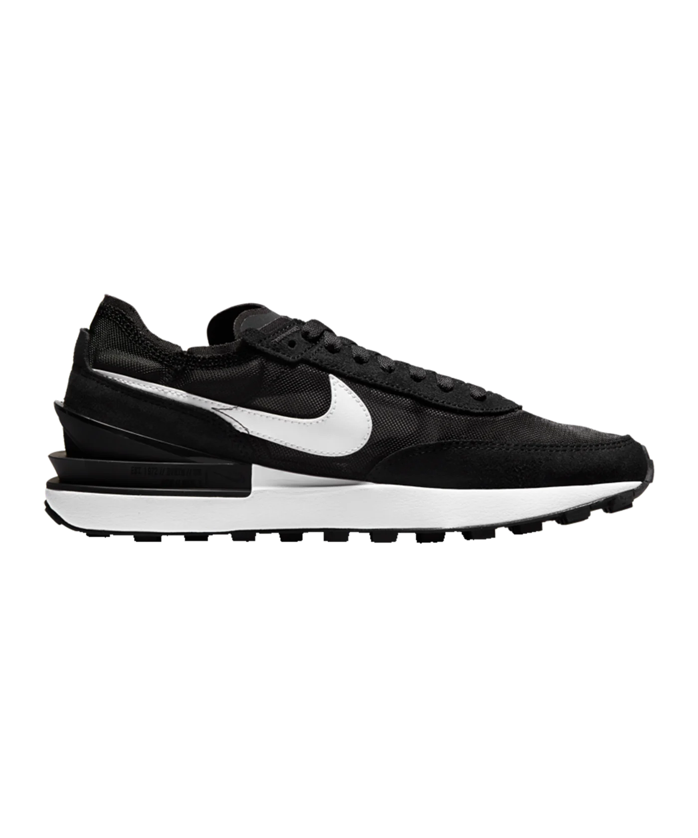 Nike One Waffle Damen Schwarz Weiss F001