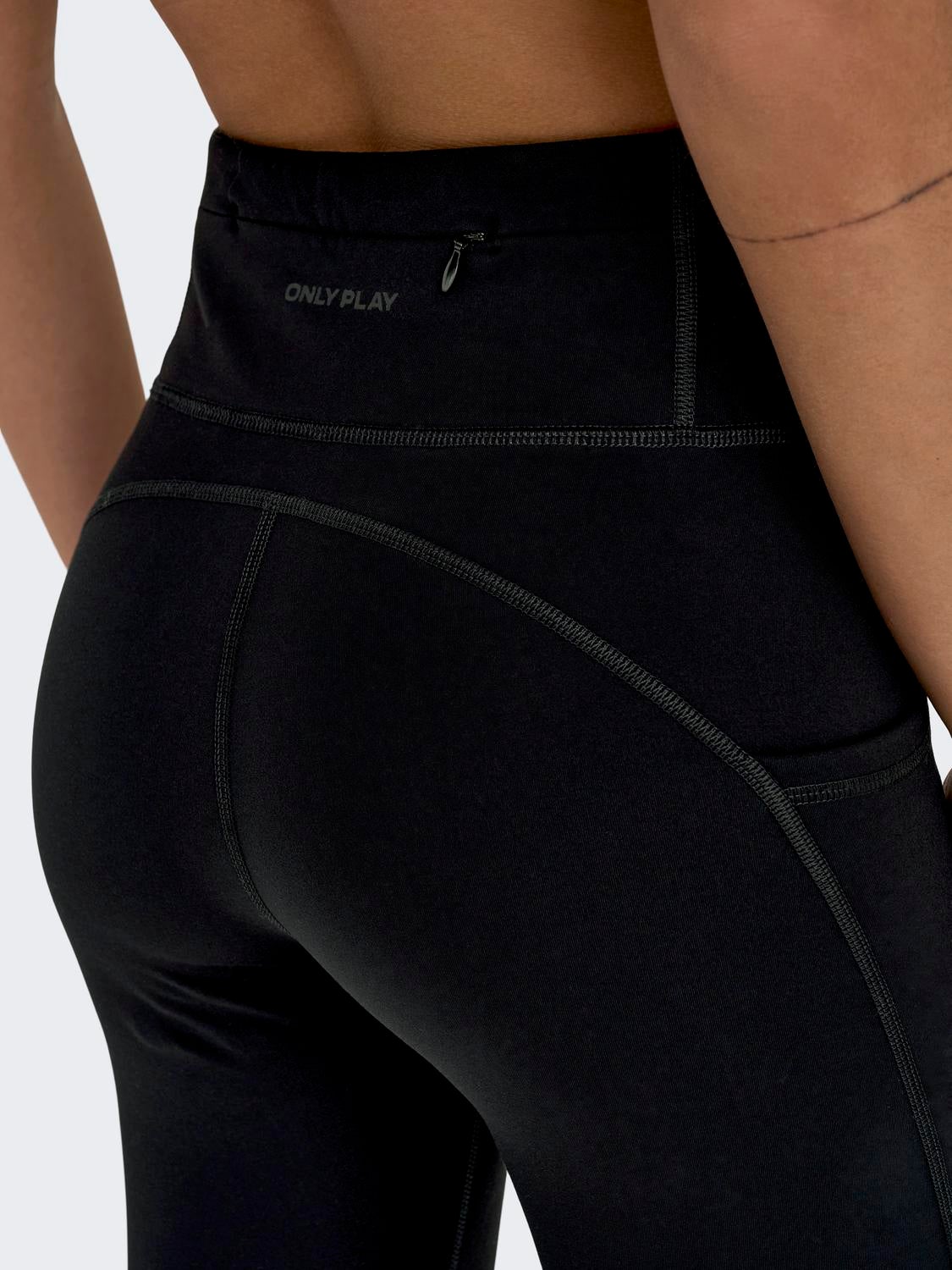 ONPRYA-ALEX-3 Hohe Taille Enger Schnitt Sportleggings Black