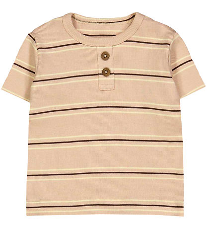 VACVAC T-Shirt - Carly - Rib - French Frappé Streifen