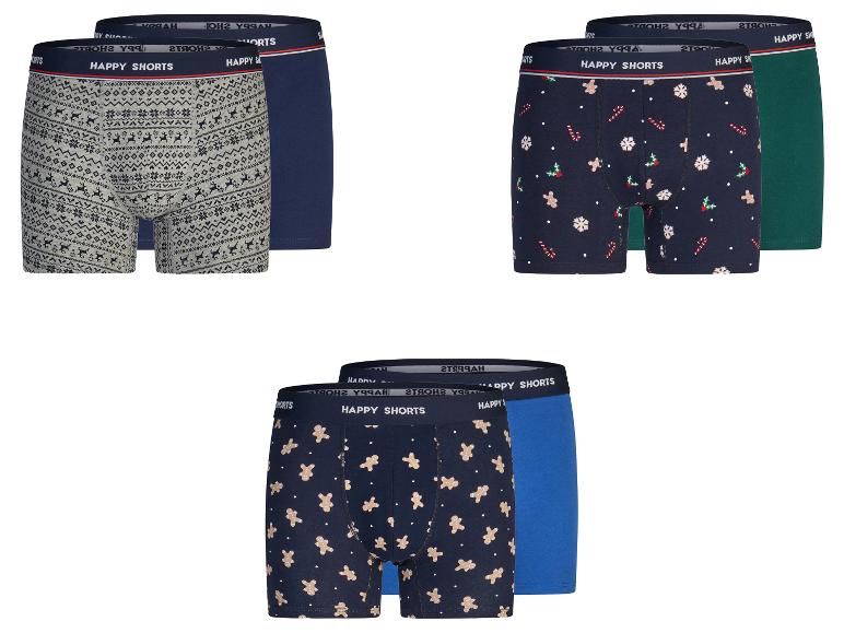 Set van 2 heren kerstboxers