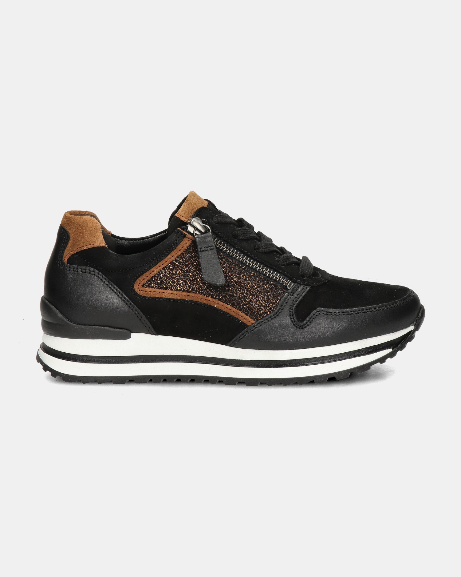 Gabor Lage sneakers  - zwart