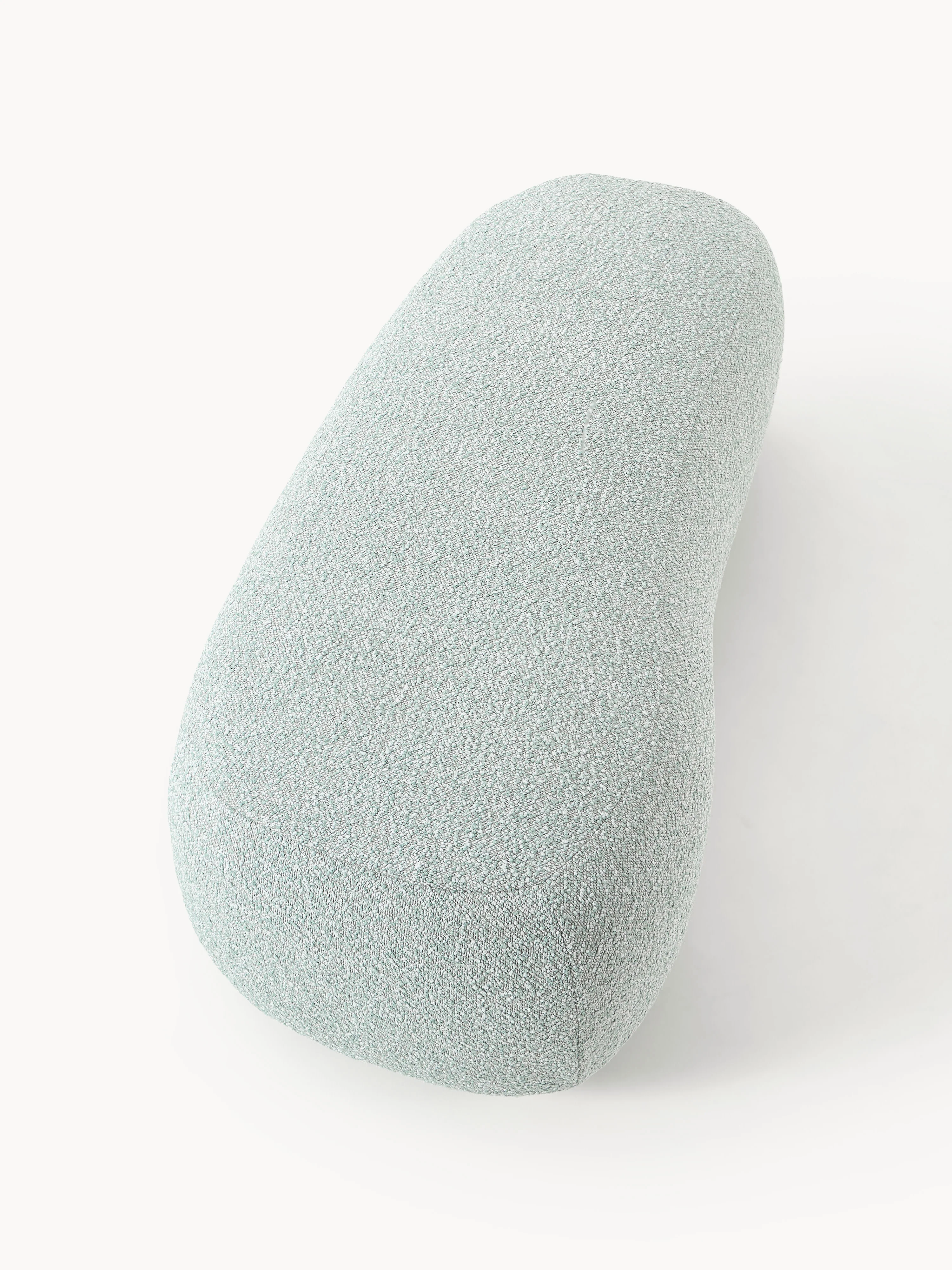 XL poef Alba van bouclé