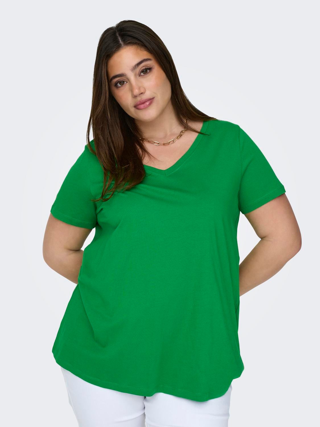 CARBONNIE T-shirt Green Bee
