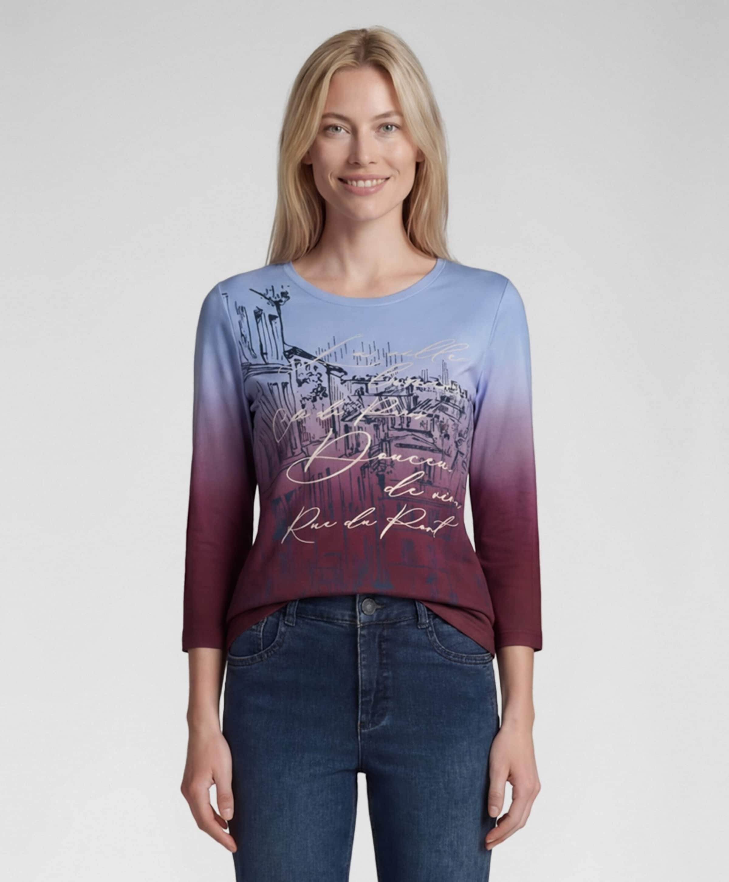 Rabe Dames longsleeve bordeaux