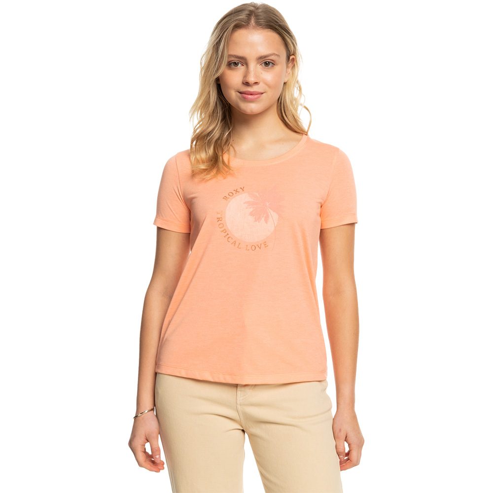 Roxy Chasing The Wave T-Shirt Damen papaya punch