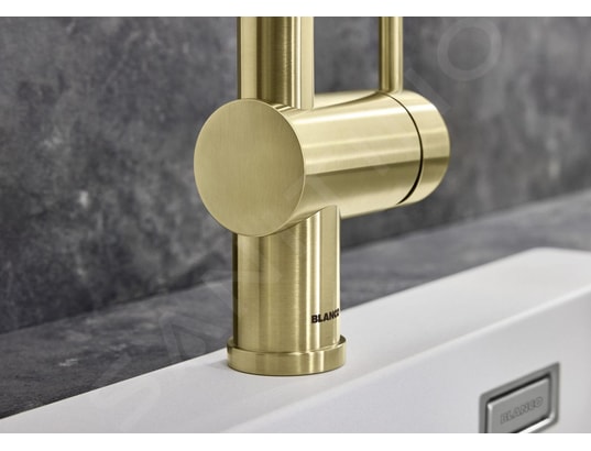 BLANCO - Mitigeur LINUS 526683 PVDSatin gold