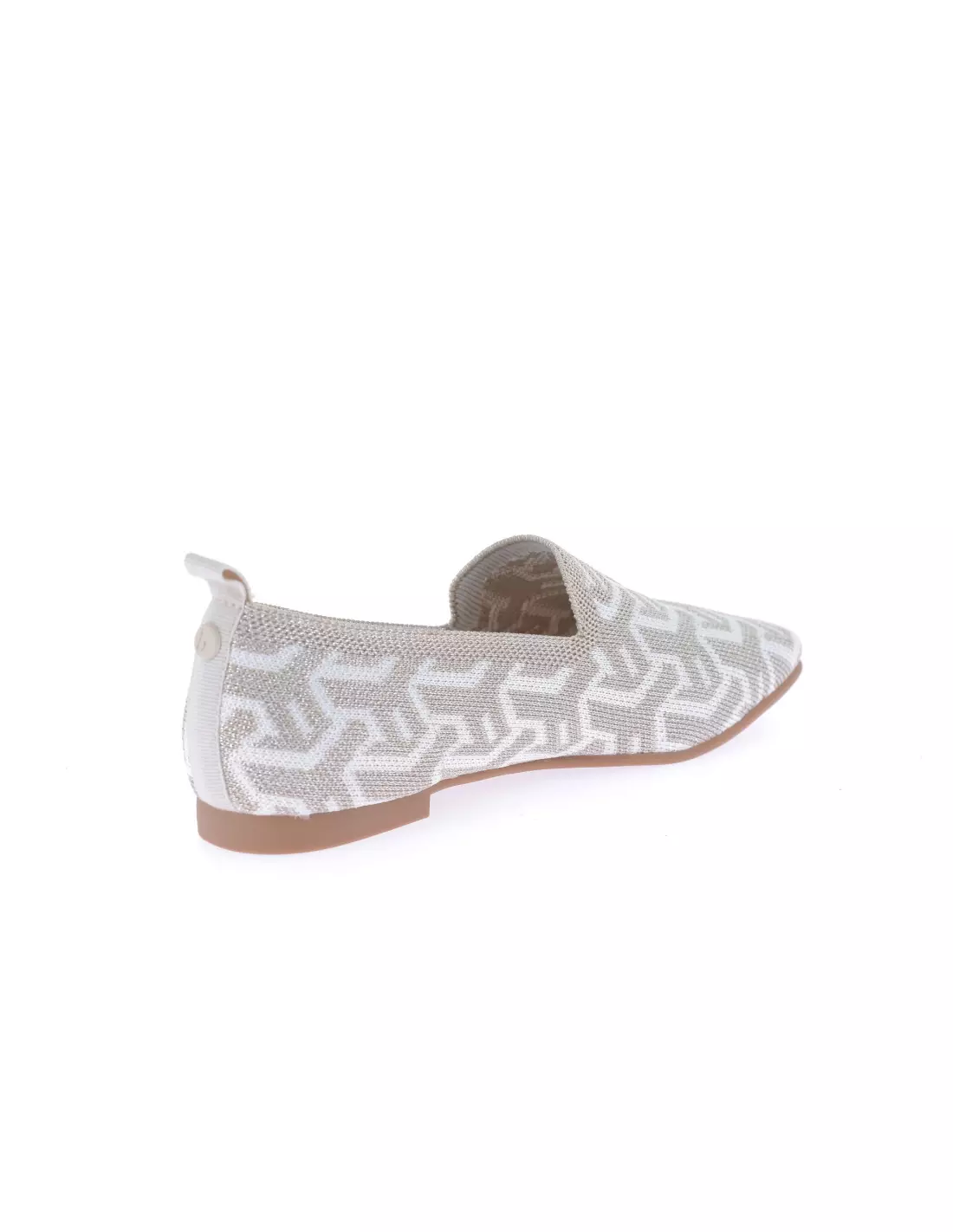 LA STRADA 1804422 4422 A - Mocassins & bateaux beige/silverwhite