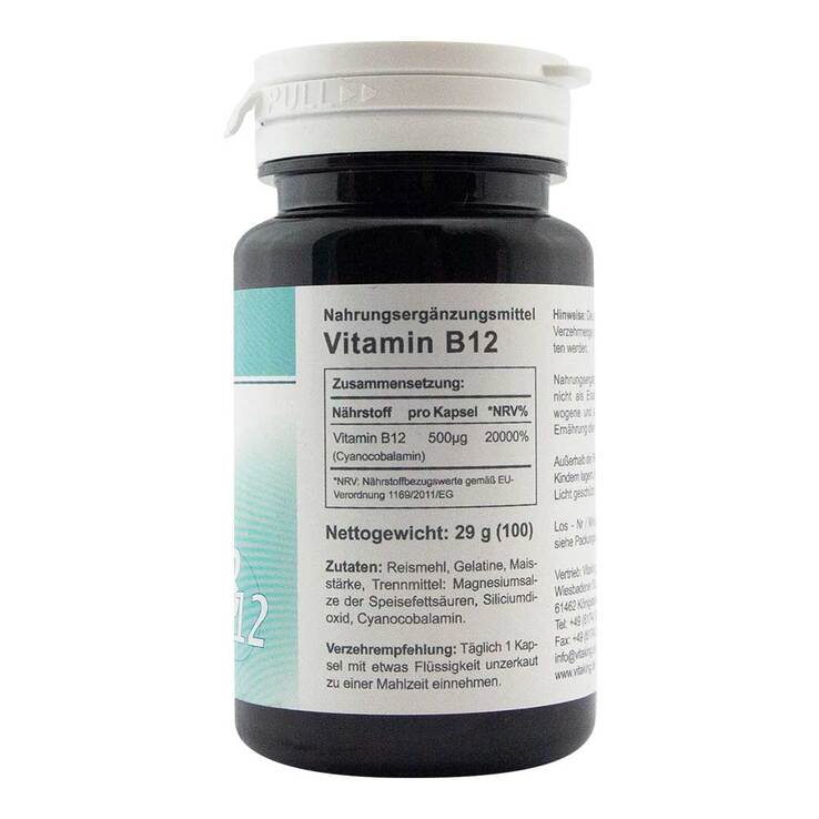Vitamin B12 500 µg Kapseln, 100 St