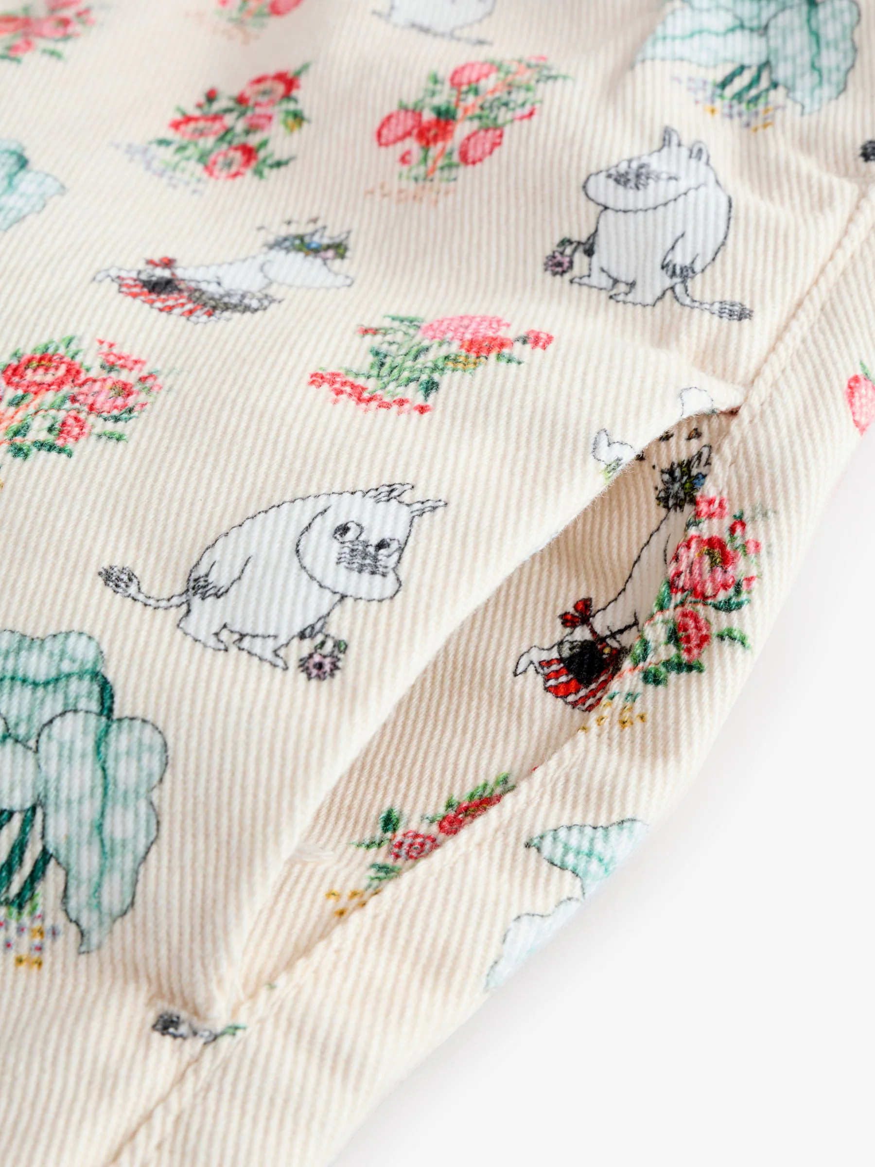 Roze - Set van tuinbroek met Moomin-print en T-shirt (3mnd -7jr)