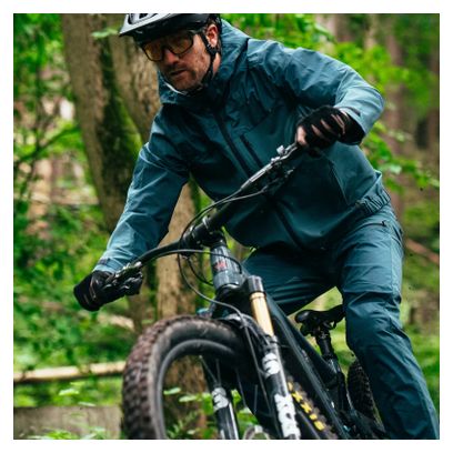 ION Veste Shelter 3L Hybrid unisexe bleu