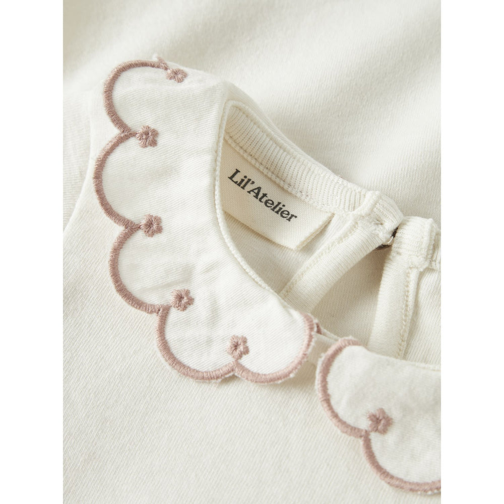 Køb Lil'Atelier Coconut Milk Misty Rose Nbffundo Ls Slim Body Lil