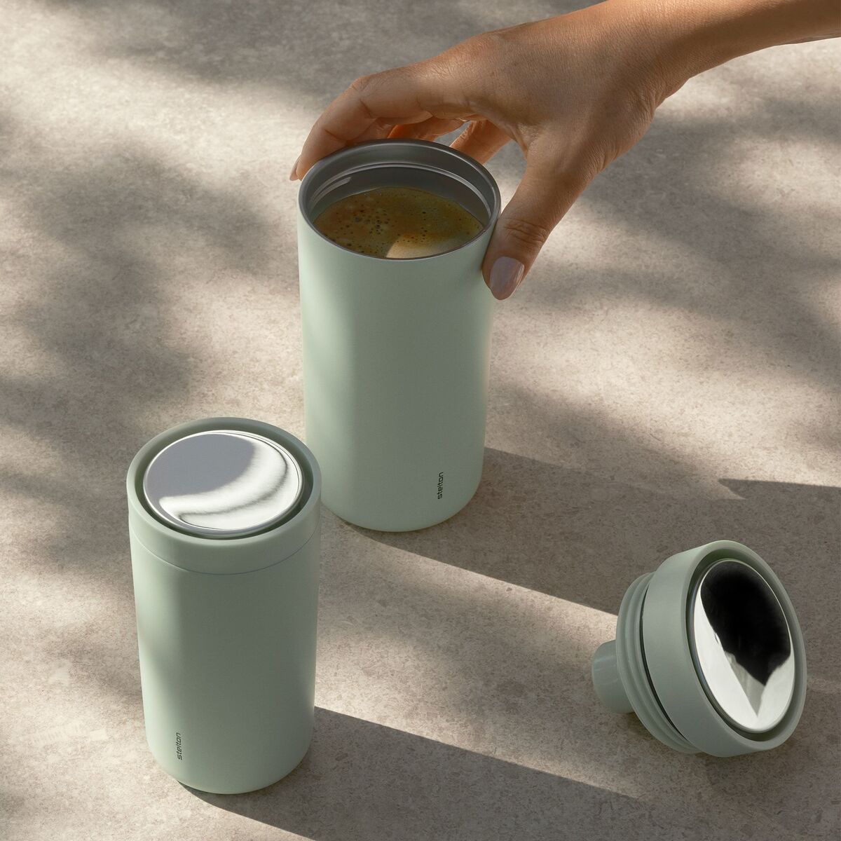 To Go Click Termokopp 0,2 liter, minty moss