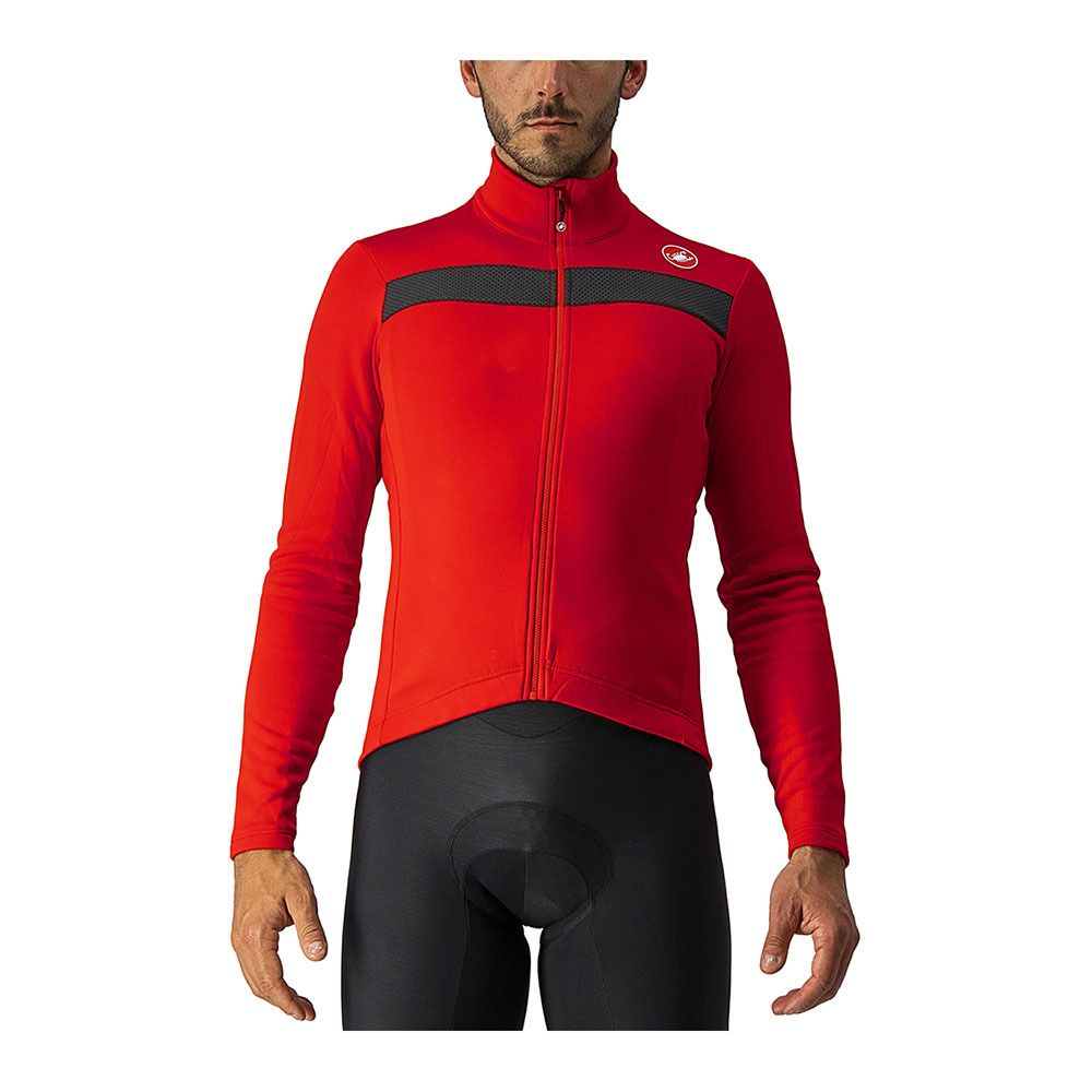 Castelli PURO 3 FZ - Maillot Homme red/black reflex