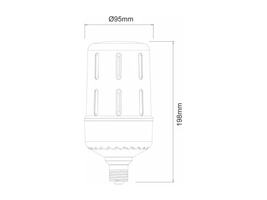 Ampoule LED haute puissance 30W E27 3550lumen 2700k