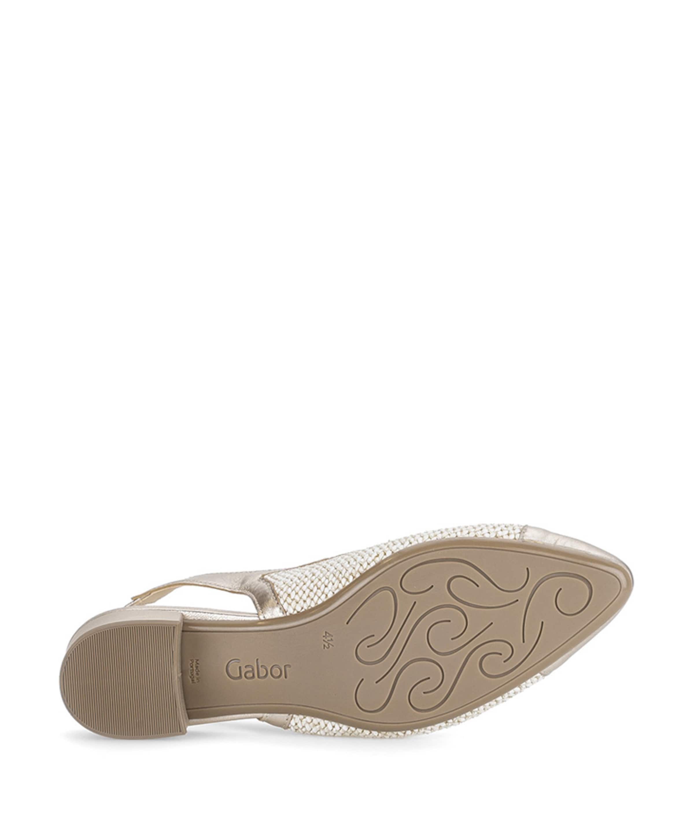 Gabor dames slingbacks goud