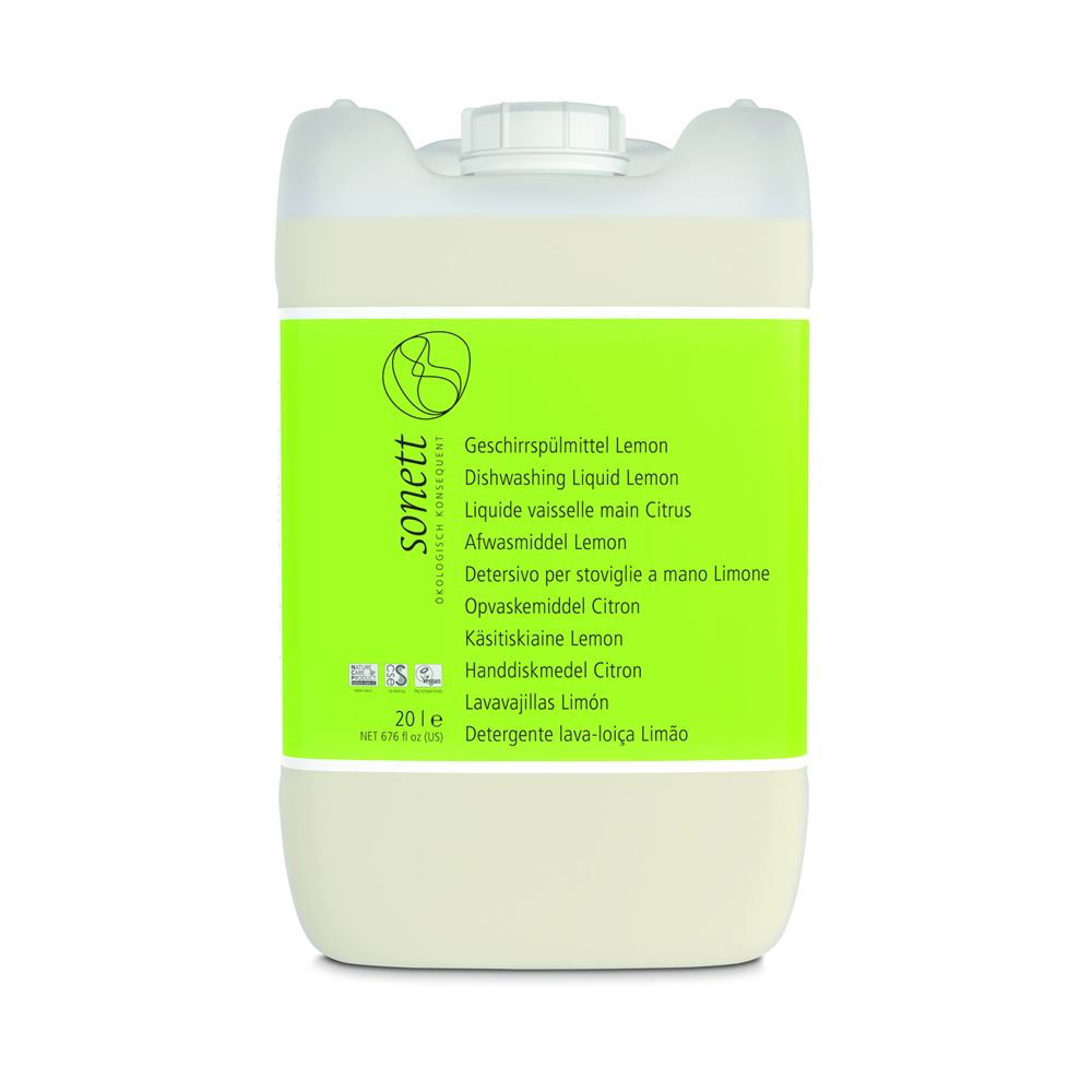 SONETT Geschirrspülmittel<br>20 l, Kanister, Lemon