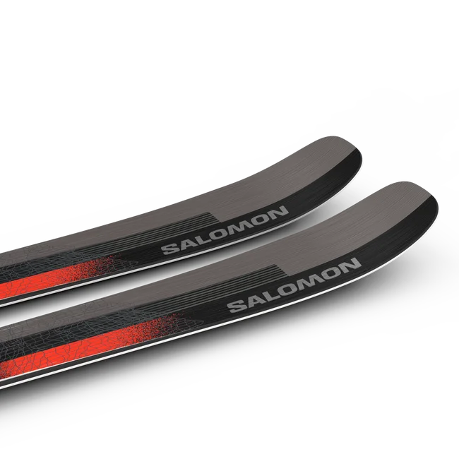 STANCE 90  All Mountain-Ski Unisex Black/NeonCoral/Mica