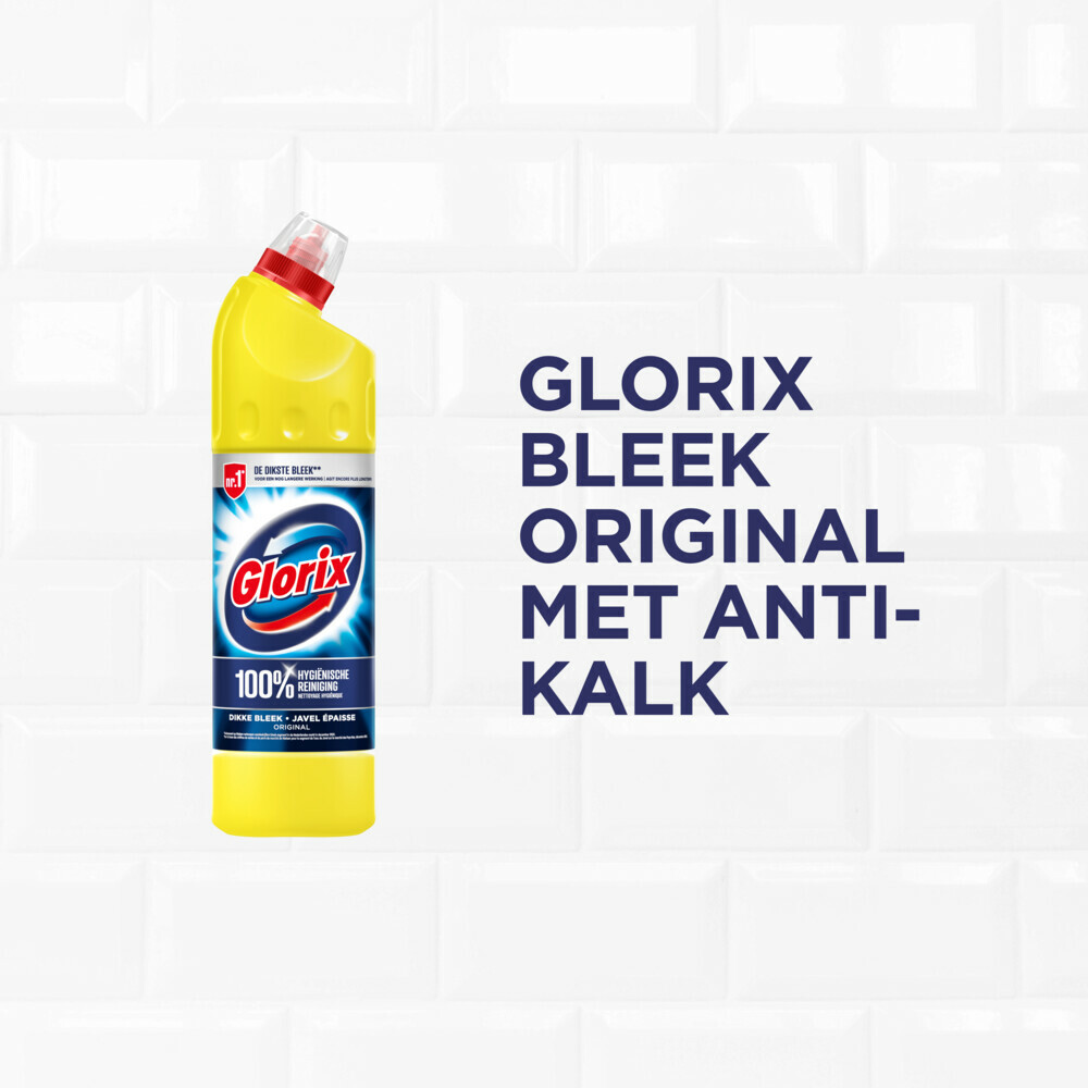 9x Glorix Bleek Original750 ml