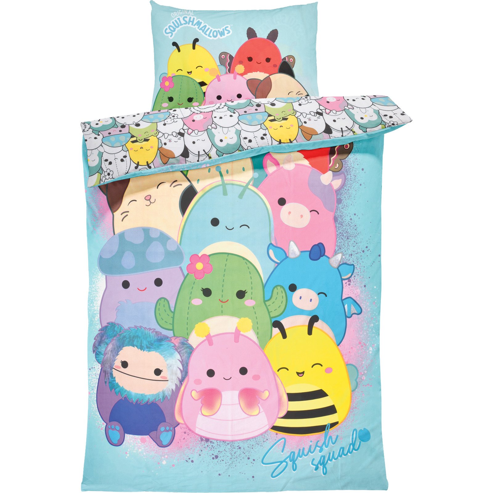 Bettwäsche Renforcé Squishmallow mint