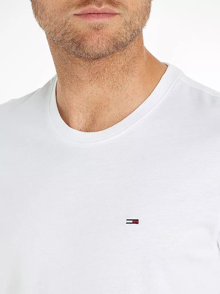 TOMMY JEANS T-Shirt weiss