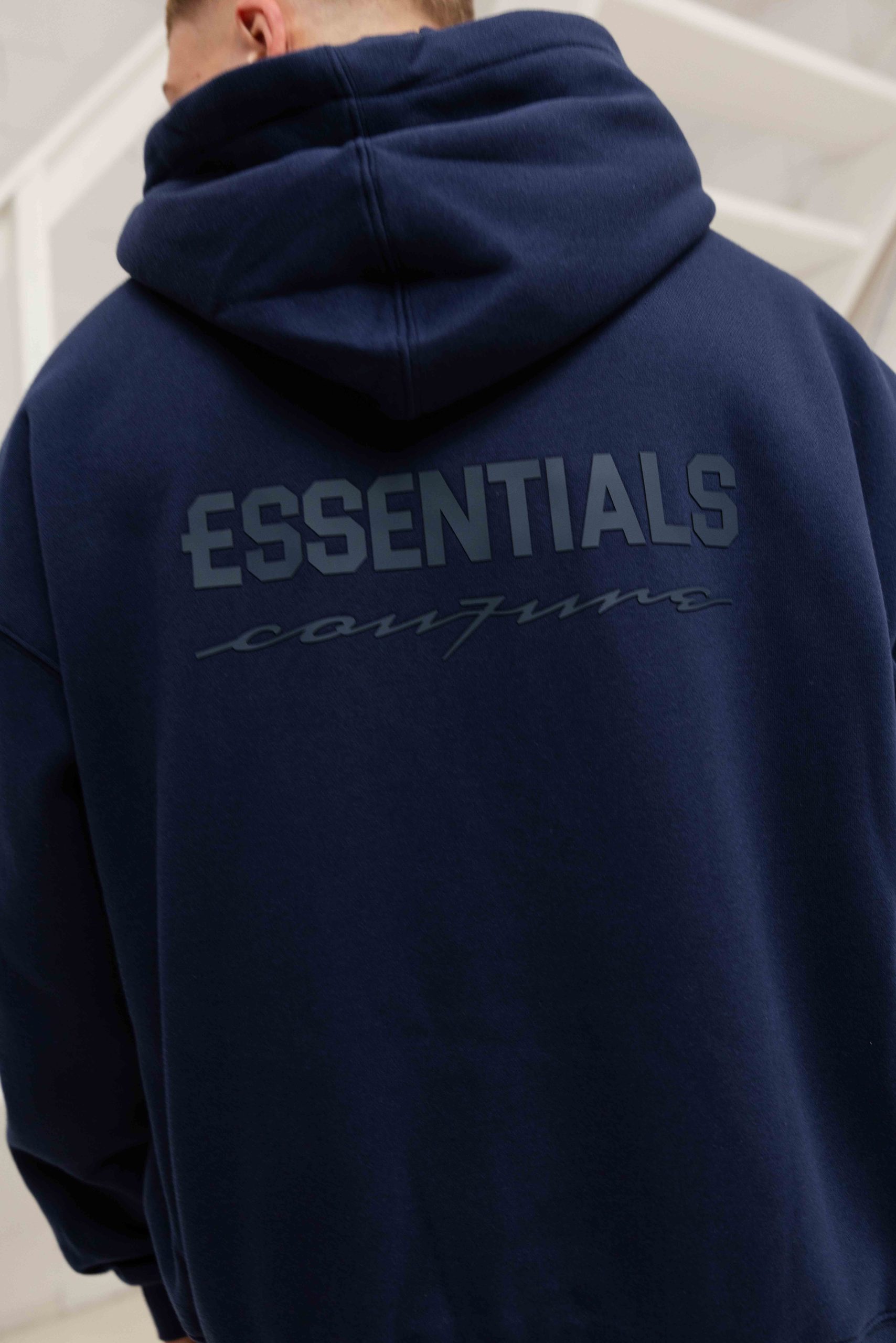Cou7ure Essentials Rubber Trainingspak Heren Donkerblauw