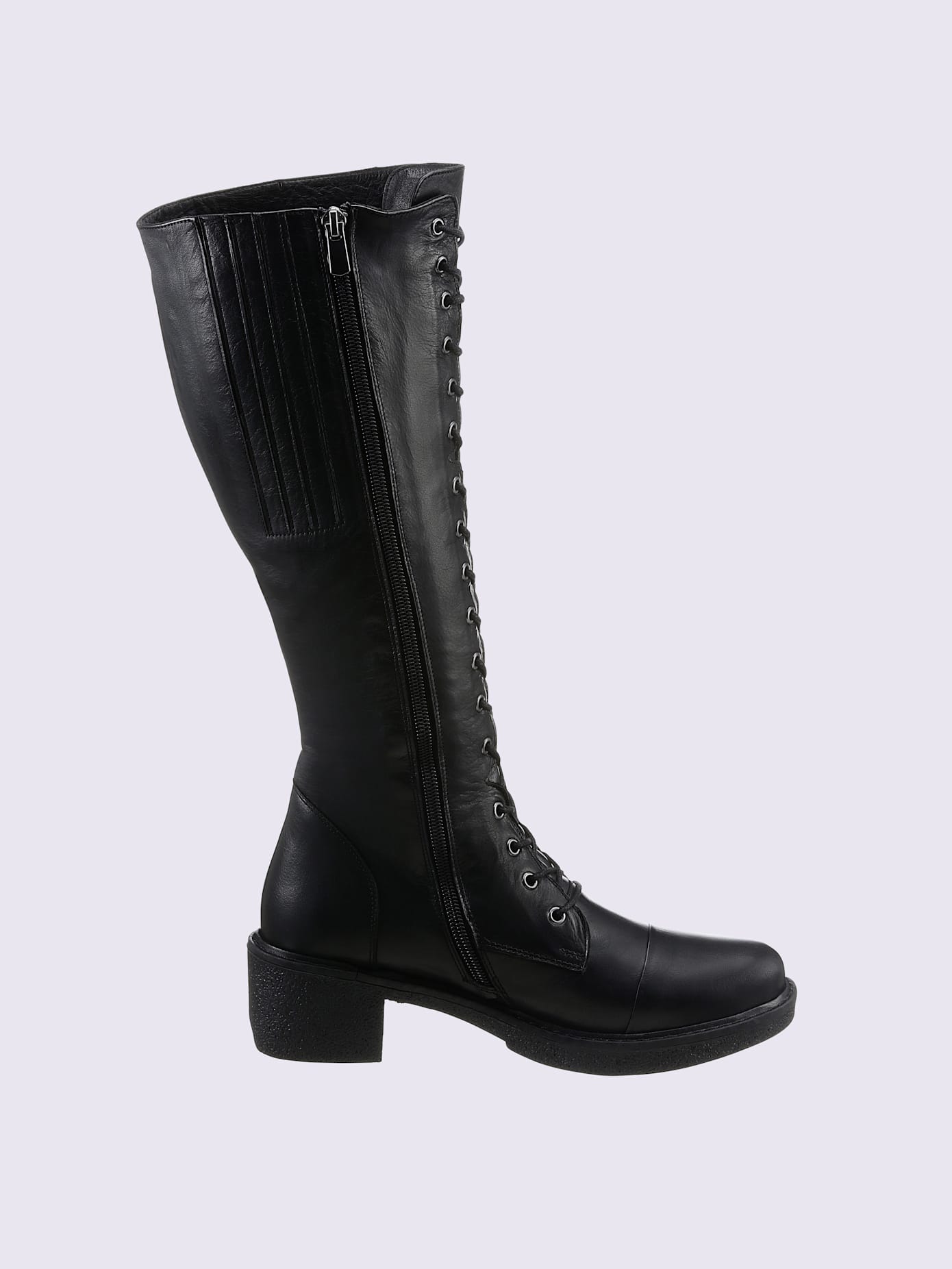Bottes cuir nappa de vache