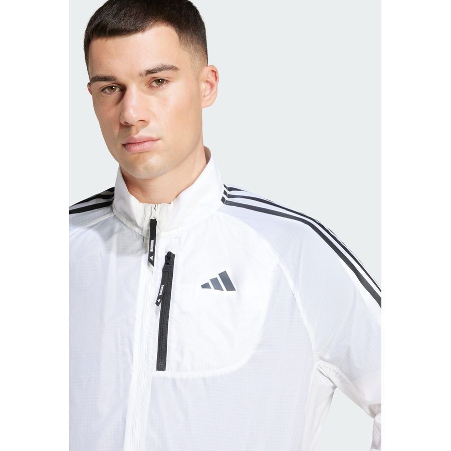 Adidas Veste repliable Own the Run 3 bandes