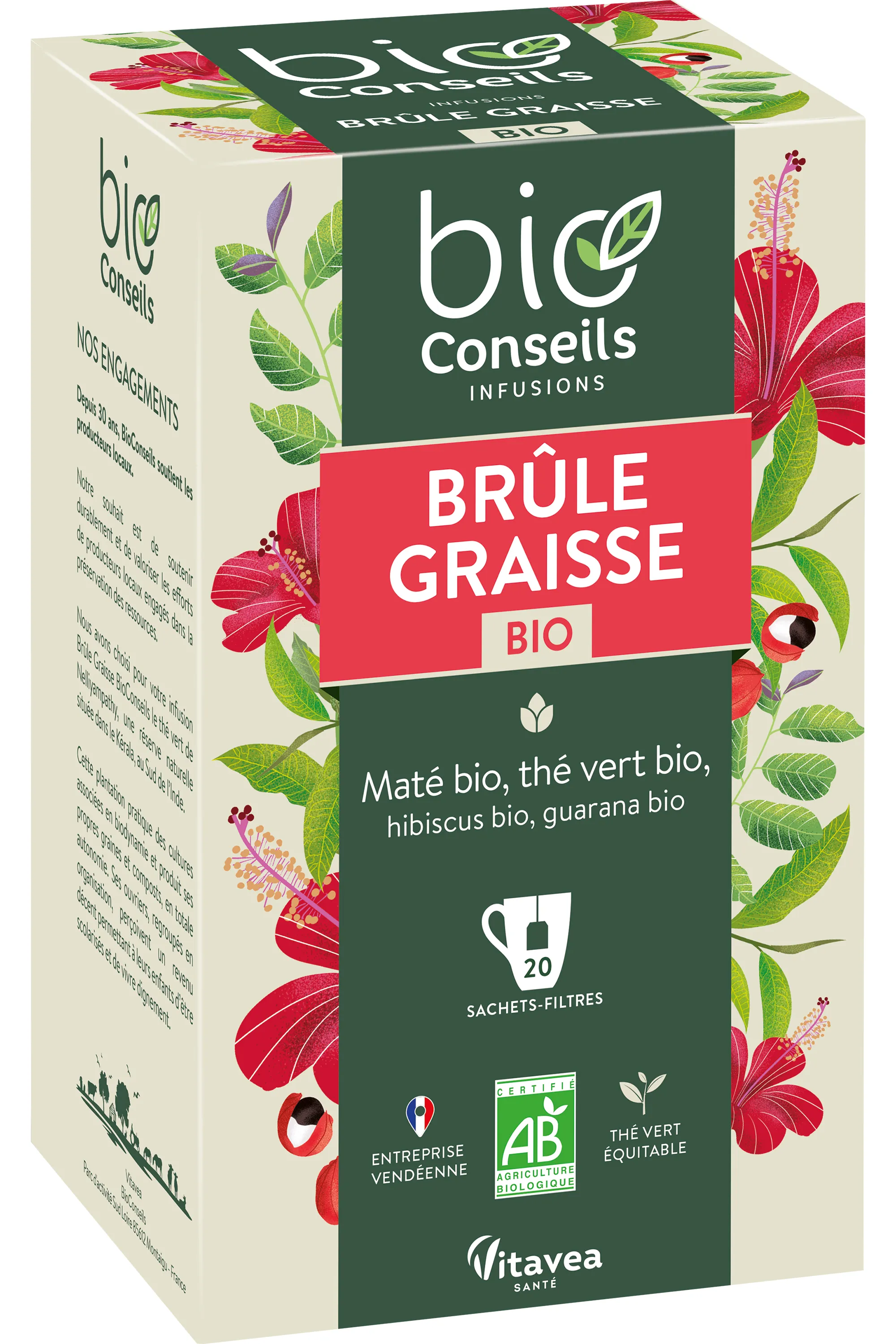 BIO CONSEILS Infusion brûle-graisse Bio-32 g