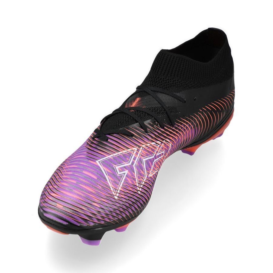 PUMA Future 8 Pro FG/AG Unlimited - Noir/Blanc/Glowing Red
