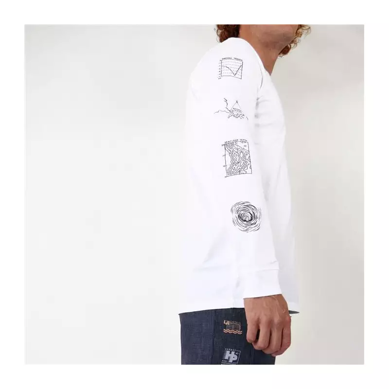 Tee shirt SOORUZ LS Bio Anchor White