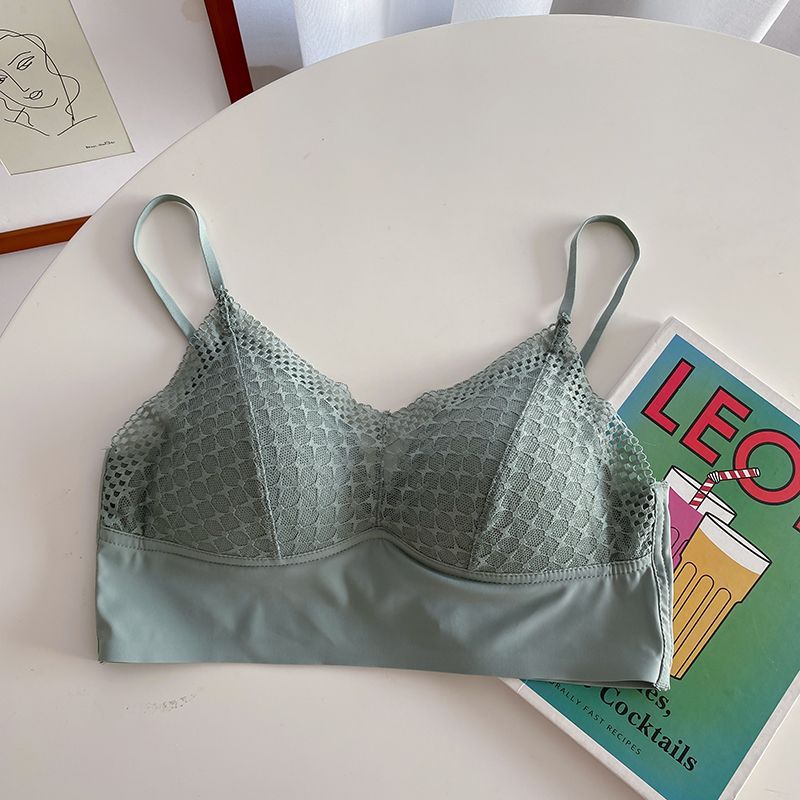 Saccharine - BH-top met kanten paneel