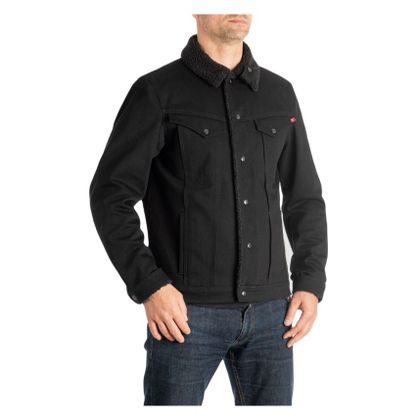 Veste Jean Pando Moto HUSKY - Noir