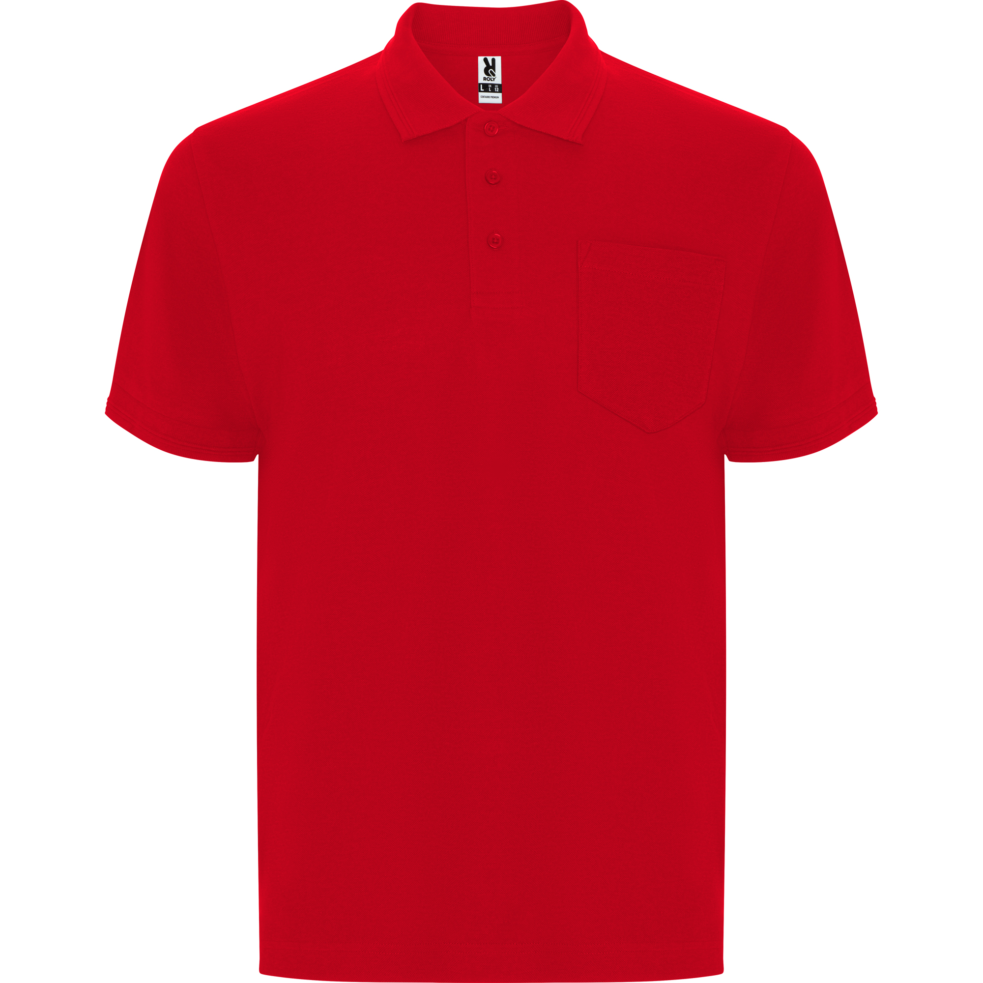 Roly PO6607 - CENTAURO PREMIUM Polo manches courtes avec poche sur la poitrine gauche