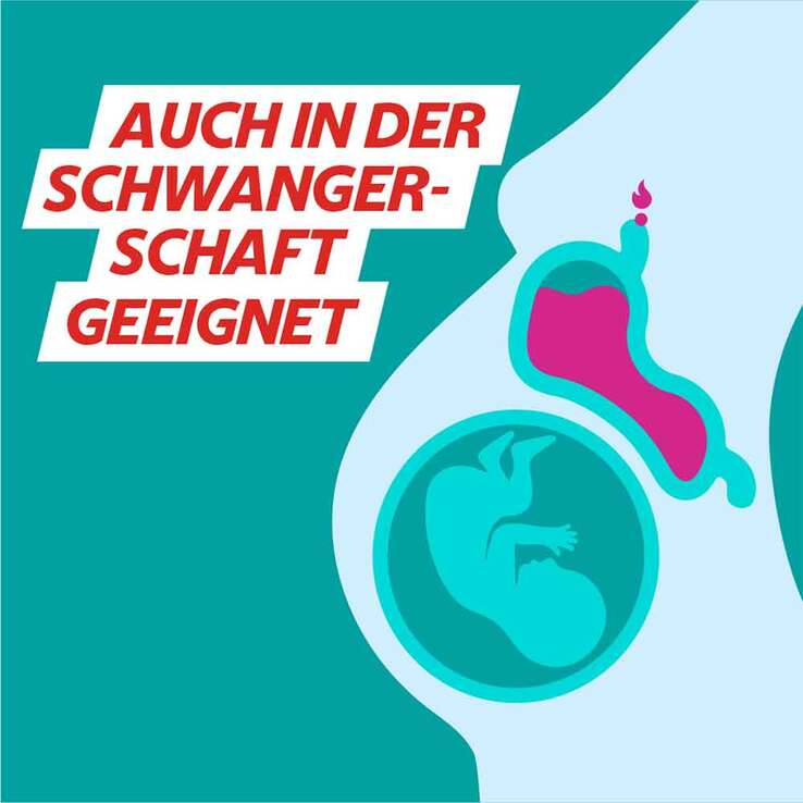 GAVISCON® Advance Pfefferminz Suspension bei Sodbrennen, 12X10 ml