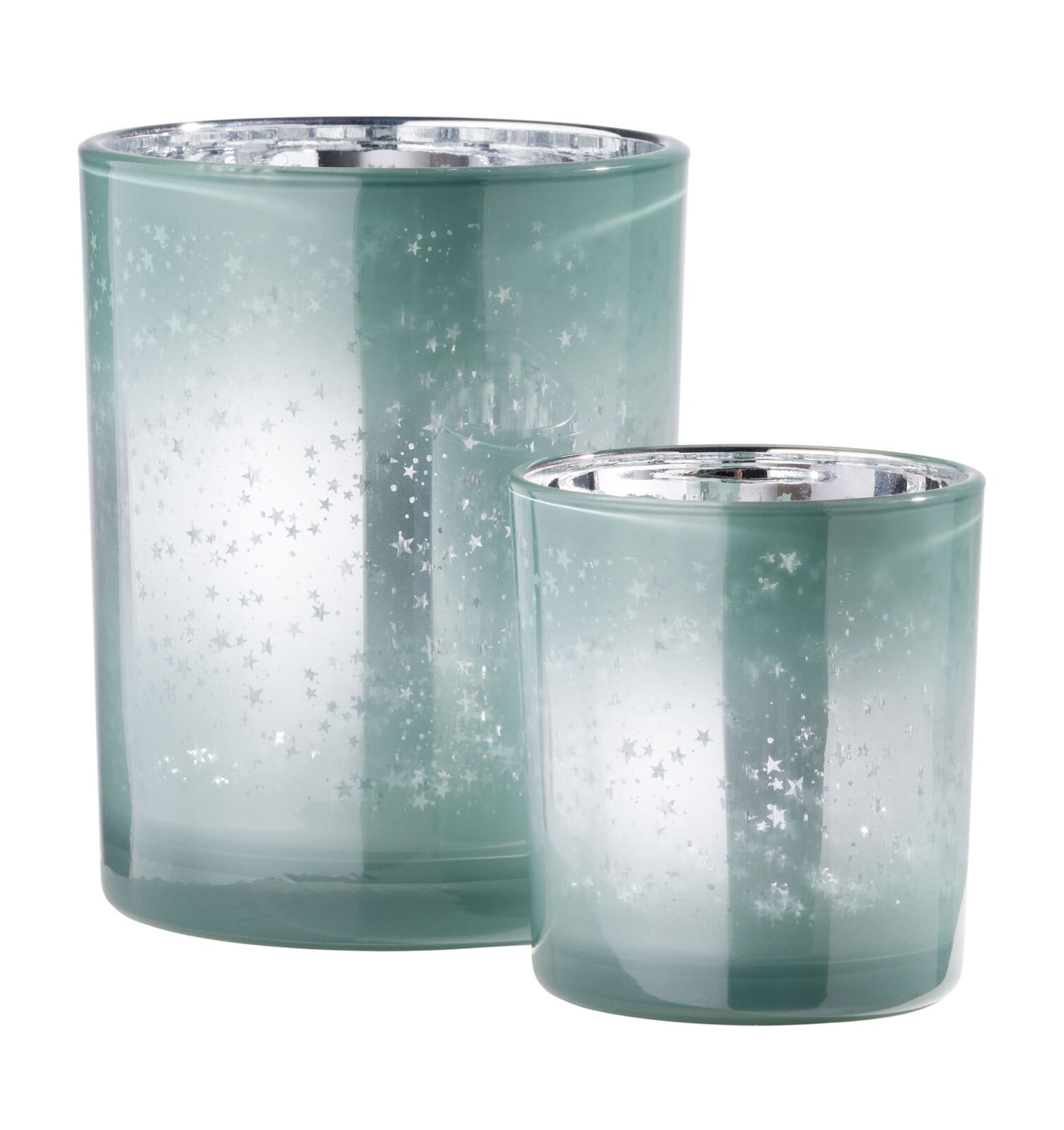 Weihnachtsglanz by casaNOVA Windlicht WEIHNACHTSZAUBER 8 cm mintgrün