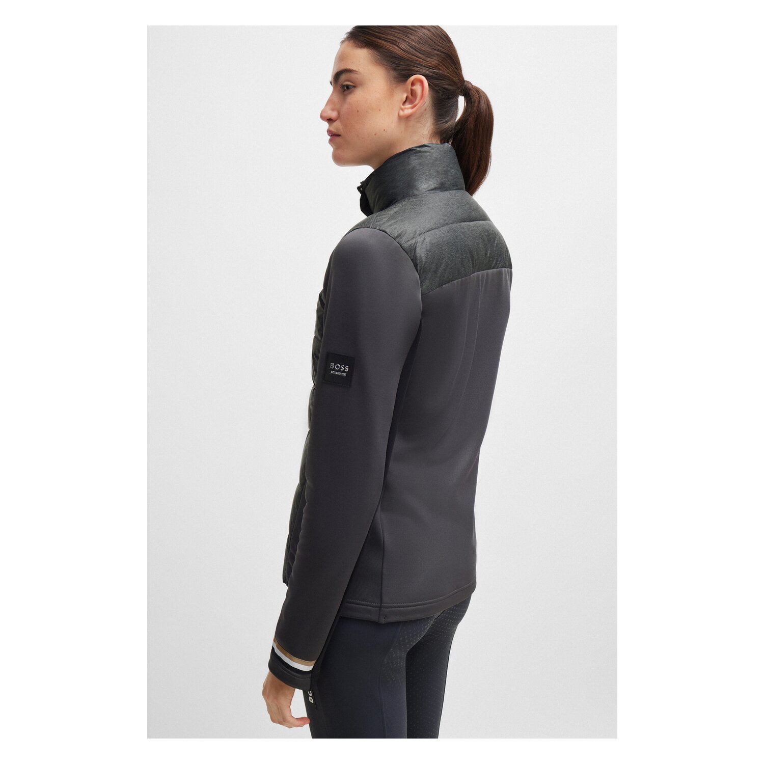 BOSS EQUESTRIAN Hybrid-Pufferjacke Ruby - grey