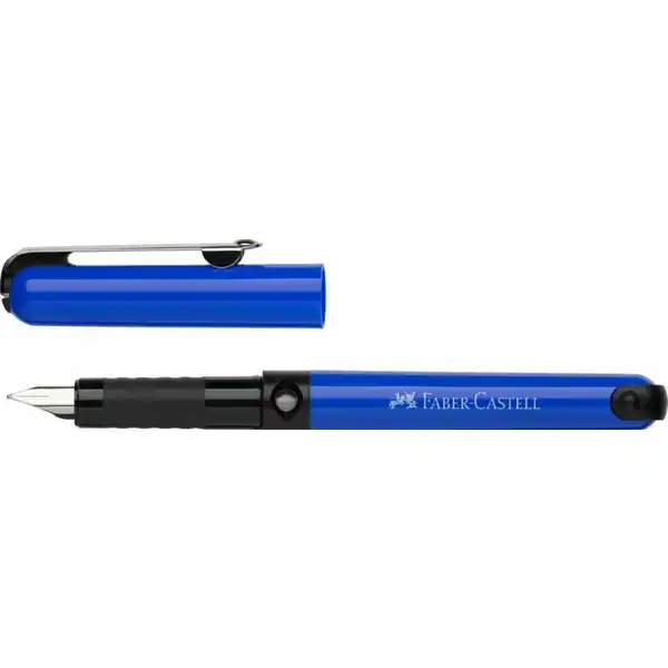 Schulfüller mit 6 Patronen, blau