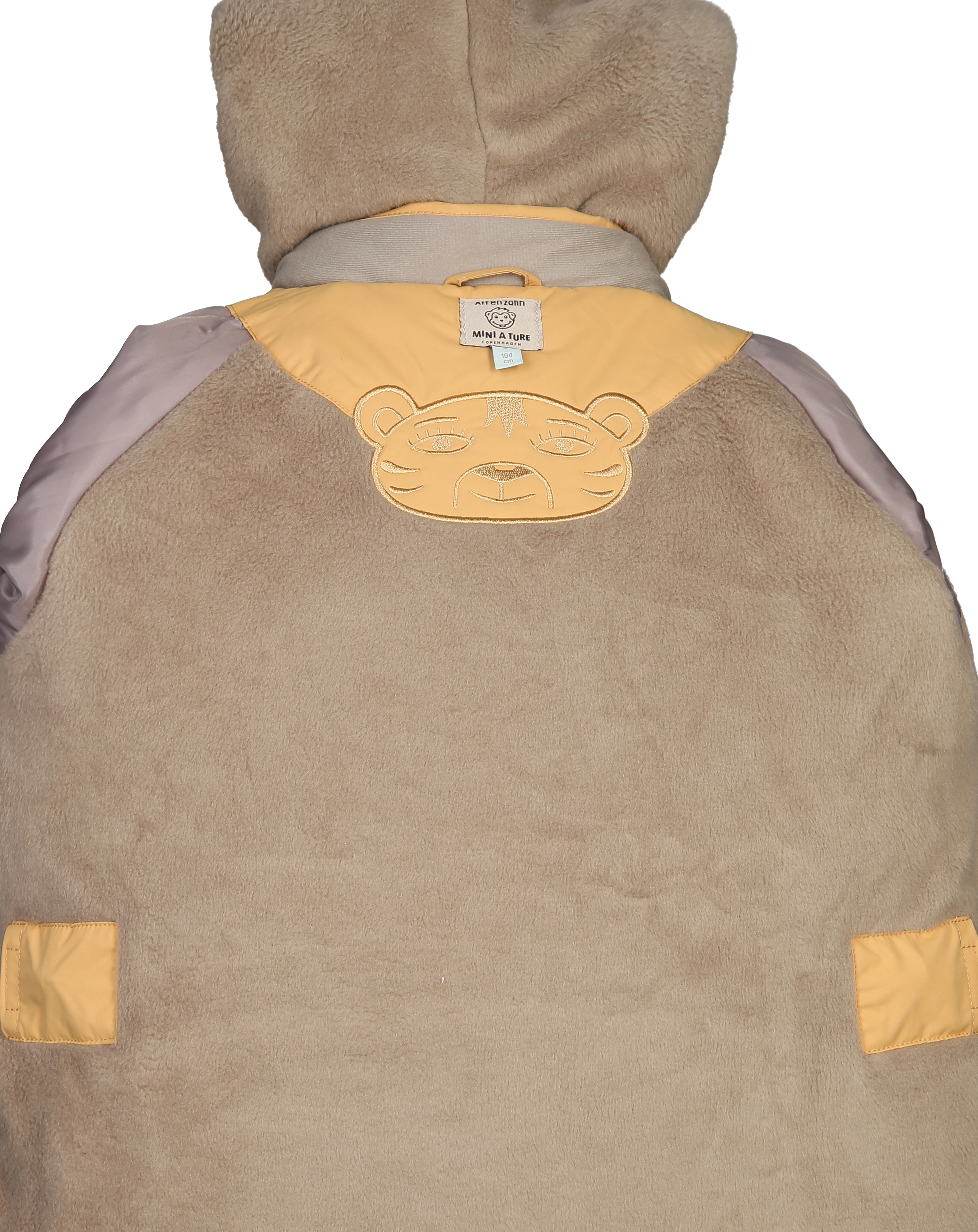 Winterjacke AFFENZAHN MATASLAUG in taffy yellow
