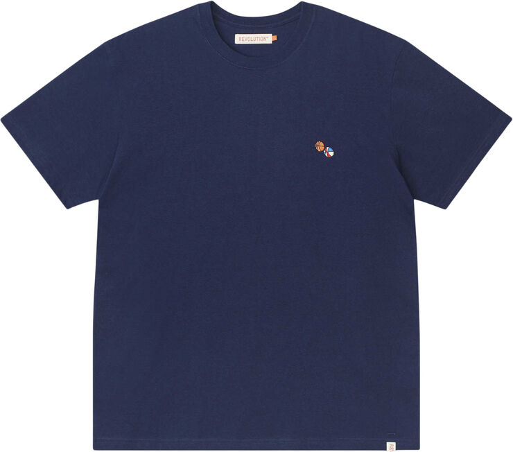 RVLT - Revolution Application T-Shirt Navy-melange