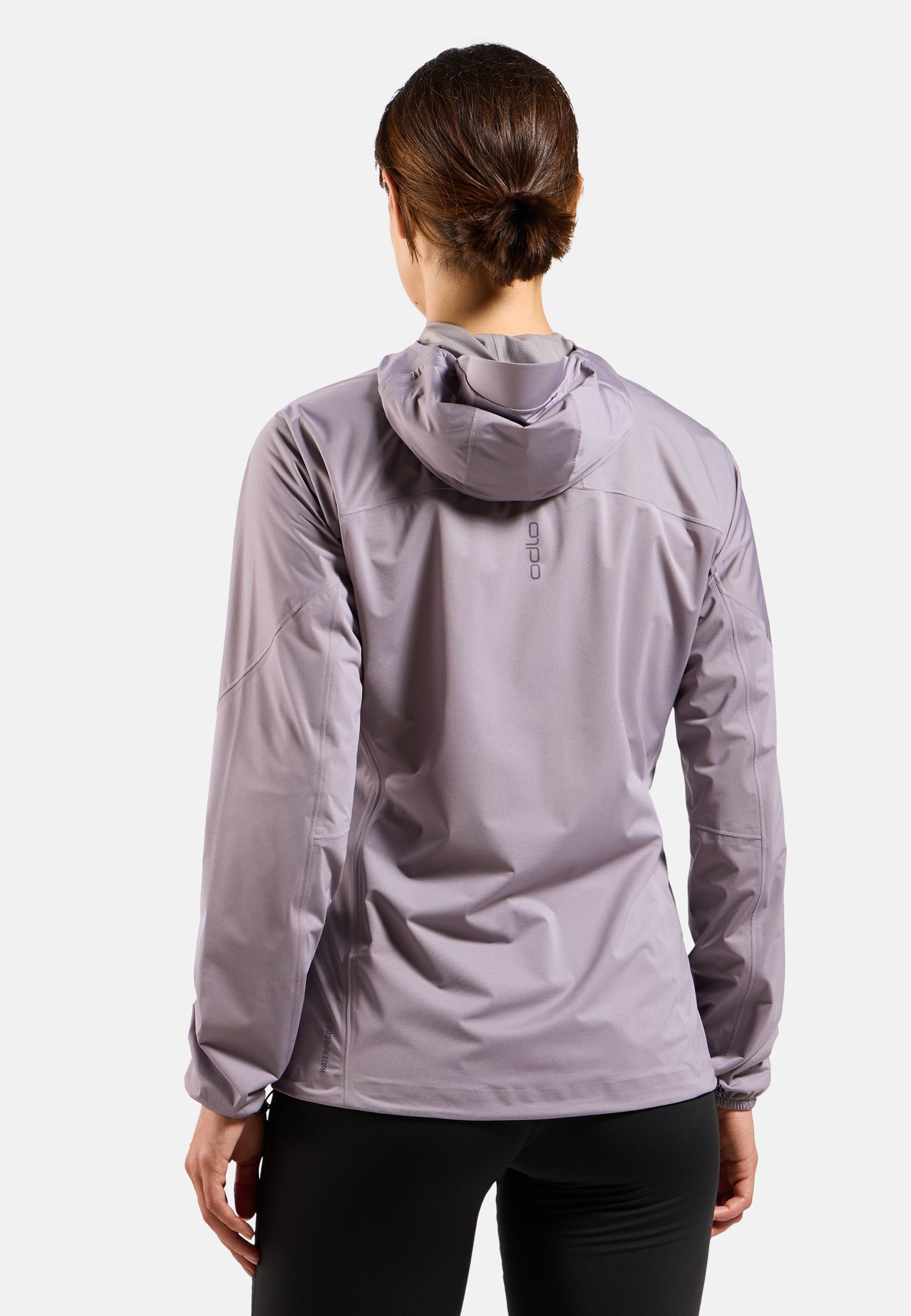Wasserdichte X-Alp Performance Knit Laufjacke in gray ridge
