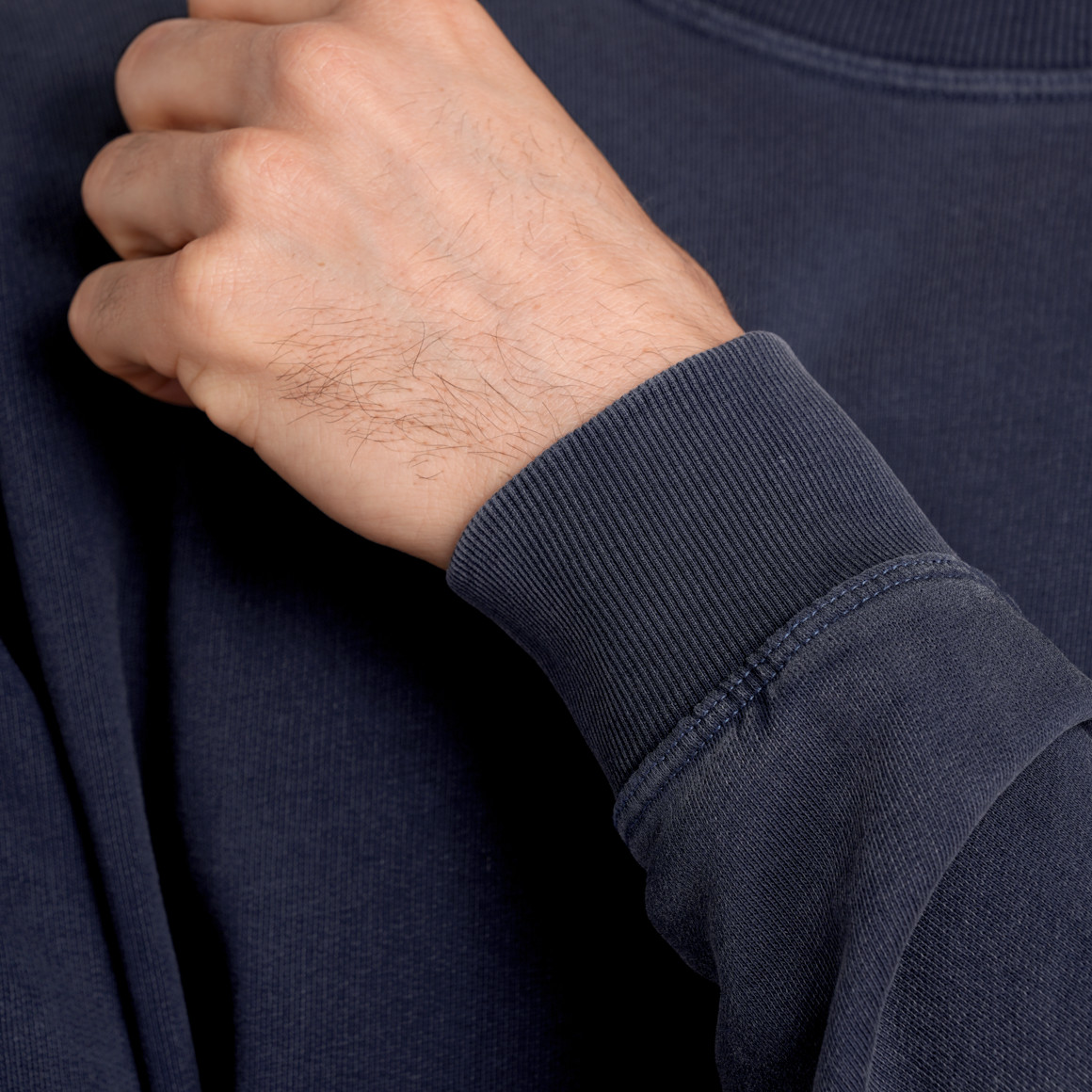 VanVaan Herren Sweatshirt unifarben dunkelblau