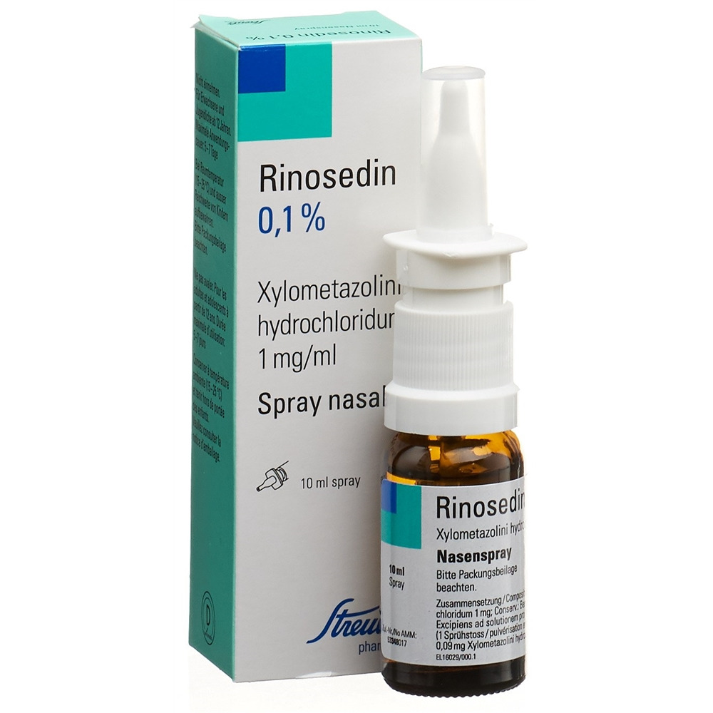 RINOSEDIN Nasenspray 0.1 % Nasenspr 10 ml