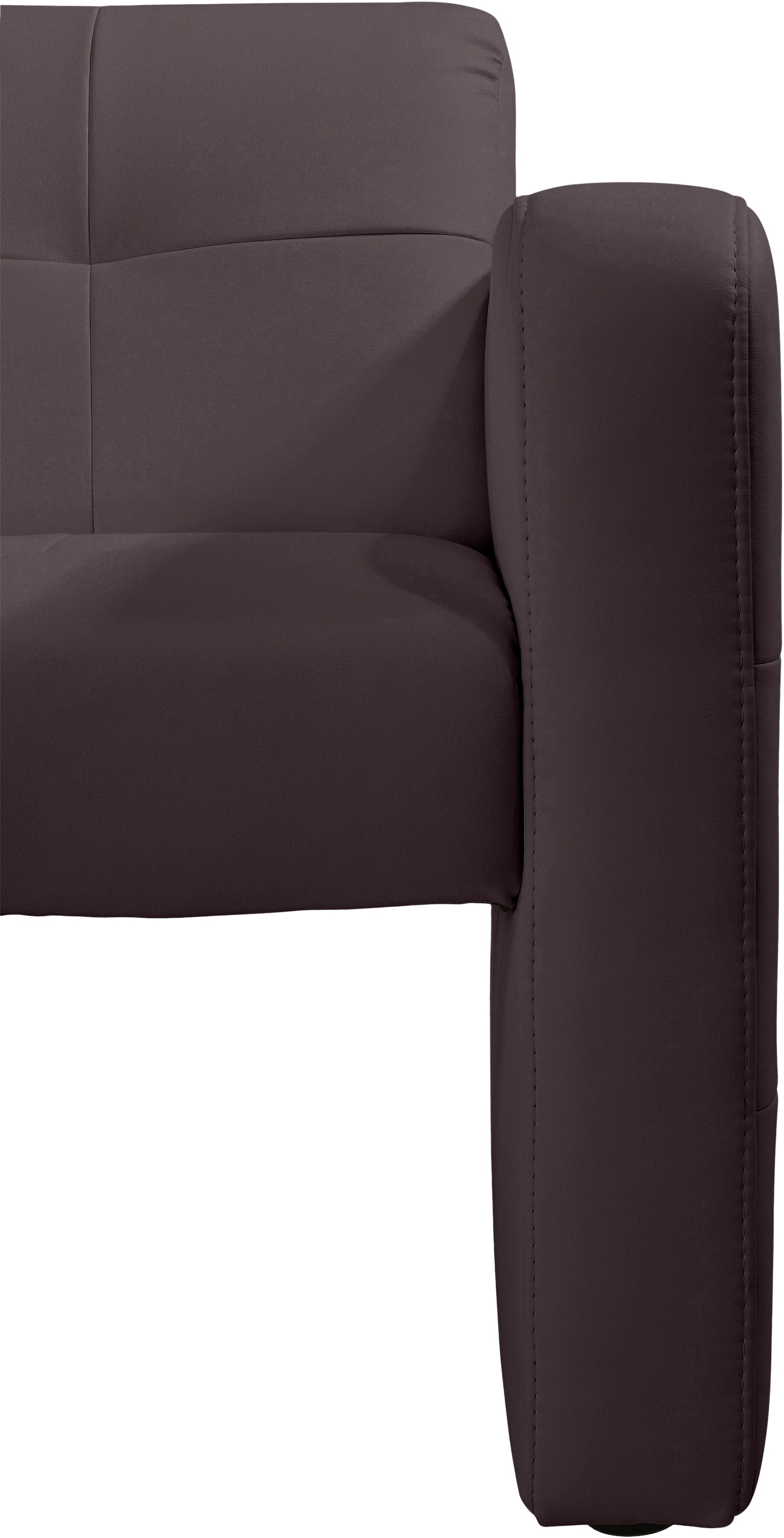 exxpo - sofa fashion Sitzbank »Barista Küchensofa, kompakte Stellmasse, Sitzhöhe 49cm« mit Rückenlehne
